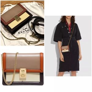NWOT Coach Hutton Belt Bag in Colorblock